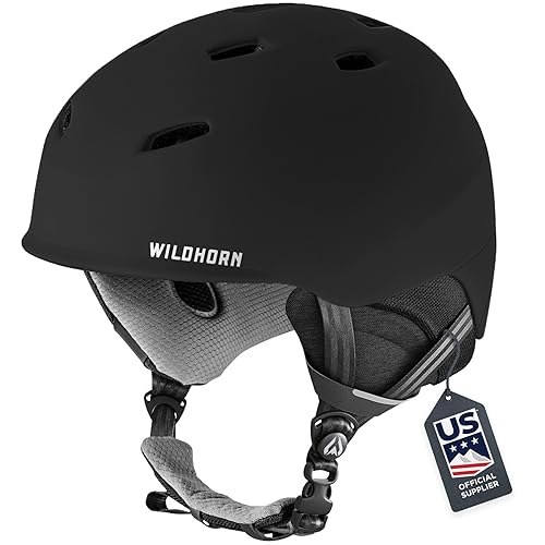 Wildhorn Drift Snowboard Helmet, Ski Helmet Women Men & Youth - US Ski Team Official Supplier - 13 Adjustable Vents, Lightweight Premium Construction Snowboarding Helmet
