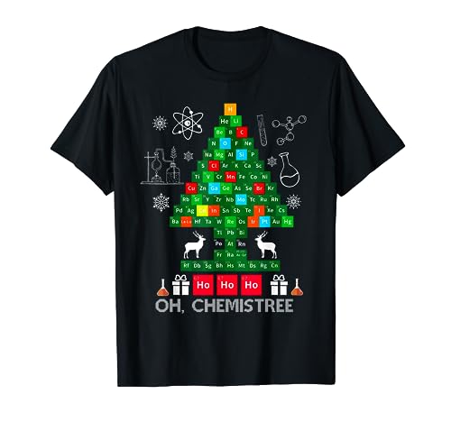 Science Christmas Shirt Oh Chemist Tree Chemistree Chemistry T-Shirt
