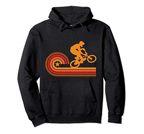 Retro Style BMX Bike Rider Vintage Hoodie