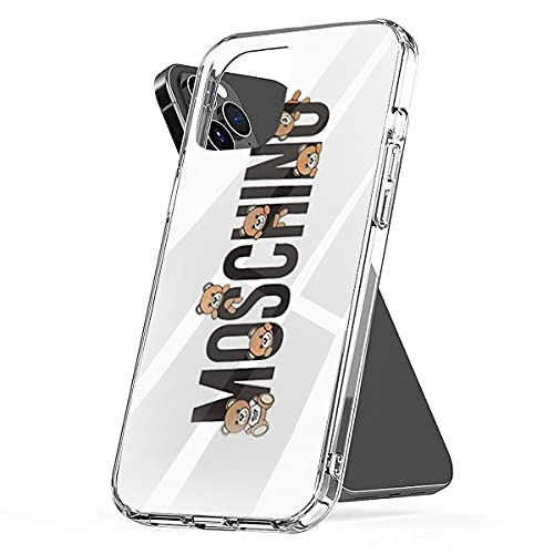 Case Phone Compatible with Samsung iPhone Bear X Moschinos 7 8 Xr 11 12 Pro Max Se 2020 13 14 Waterproof Accessories Scratch