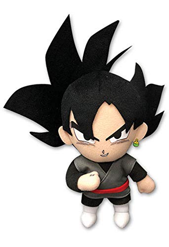 Great Eastern Entertainment Dragon Ball Super- Goku Black Plush 8' H, Brown/a