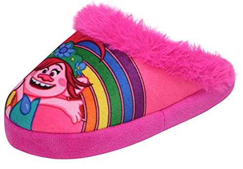 Favorite Characters Trolls Slipper TLF218 (Toddler/Little Kid) Pink LG (9-10 Toddler) M