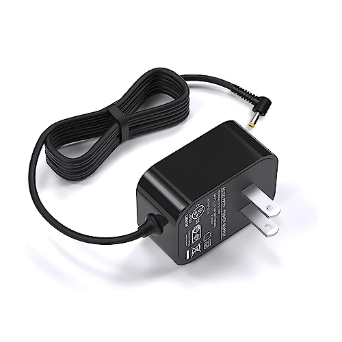 DC 9.5V for Casio Keyboard Power Cord ADE95100LU Compatible with Casio Keyboard Power Supply LK-135 WK-225 CTK-2500 CTK-2400 CTK-2550 CTK-1100 WK-220 LK-165 CTK-2090 SA-76 SA-46 Keyboard(5.9Ft Long)