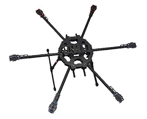 TAROT FY680 3k Carbon Fiber Full Folding Hexacopter 680mm FPV Aircraft UFO Frame 6-Axis DIY Drone Airframe Kit TL68B01