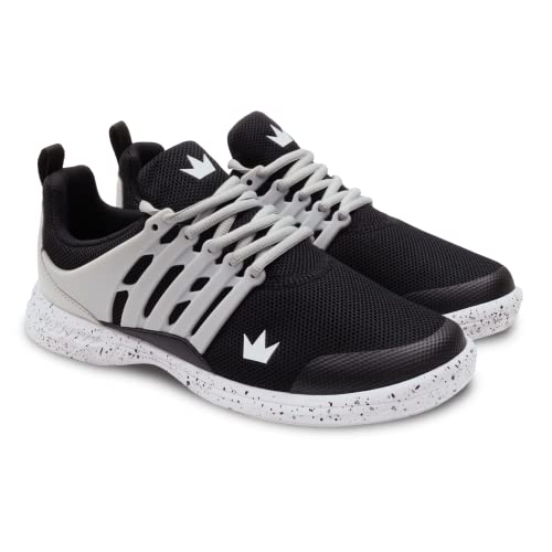 Brunswick Avalanche Mens Bowling Shoes (Black/Grey, US Footwear Size System, Adult, Men, Numeric, Medium, 9)