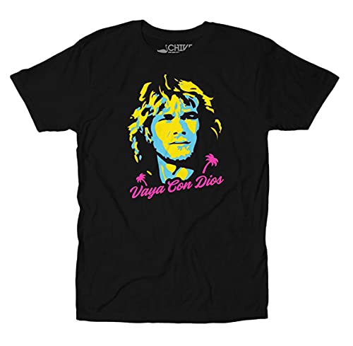 Vaya Con Dios Point Break Bodhi and Johnny Utah 90s Action Movie T-Shirt Black