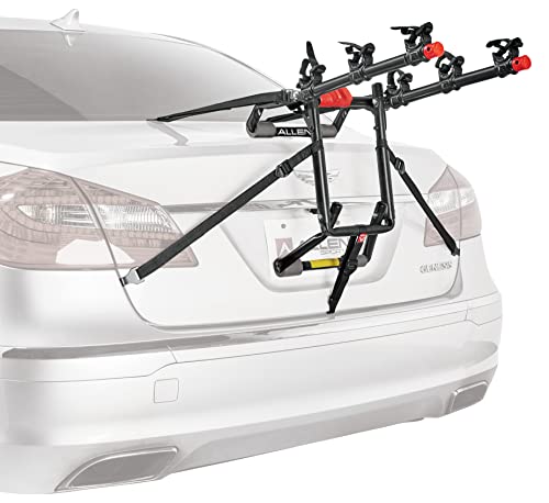 Allen Sports Deluxe+ 3-Bike Trunk Mounted Carrier, Model QS3