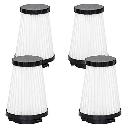 HIFROM HEPA Vacuum Filter for Dirt Devil F2 Vacuum Cleaner Compatible with Models M08245 M084100 M084600 M08245X M084610RED M084650RED SD20505 R084600 Part# 3SFA11500X 3-F5A115-00X (4pcs)