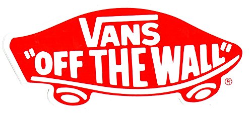 Vans Skateboard Shoes Sticker - Off The Wall. 8.5cm wide approx. shoes trainers bmx surf New