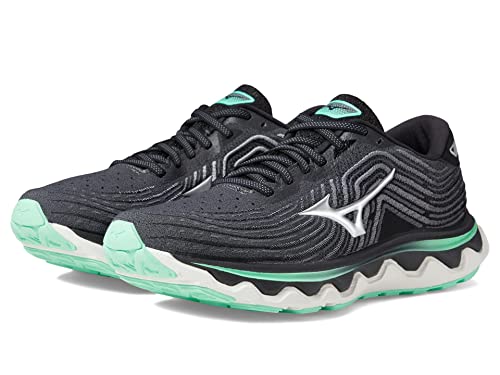 Mizuno Women's Wave Horizon 6 Running Shoe, Iron Gate/Silver, 9.5