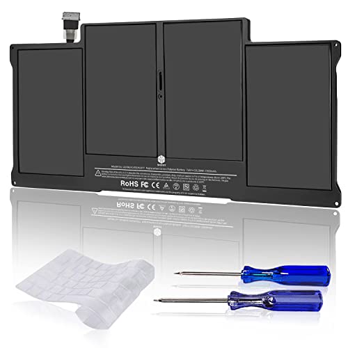 Replacement Battery for MacBook Air 13 inch A1466 (Mid 2012, Mid 2013, Early 2014, Early 2015,2017) A1369(Late 2010, Mid 2011) 7200mAh Laptop Battery for Apple MacBook Air A1496 A1377 A1405 Battery