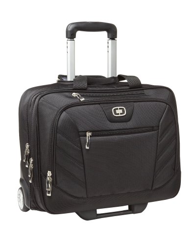 Ogio Lucin Wheeled Laptop Briefcase (Black)