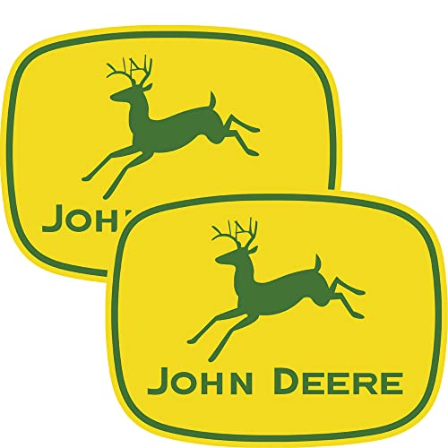 ENMOON John Leaping Deere Vinyl Decal Sticker 2-Pack - Vintage 6inch