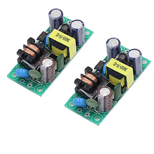 HiLetgo 2pcs AC-DC 220V to 5V Isolated Switching Power Supply Power Supply Module Board