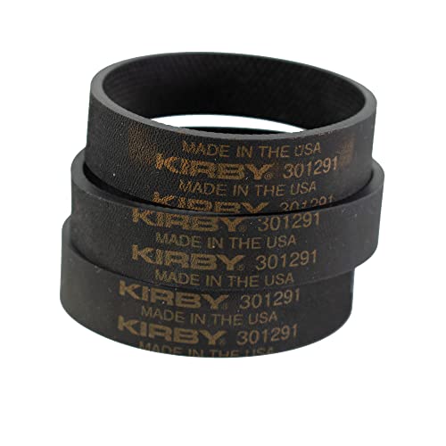 Kirby Vacuum Cleaner Belts 3 Belts Bundle Part 301291G