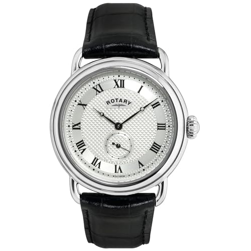 Rotary Men's GS02424/21 Analog Display Quartz Black Watch