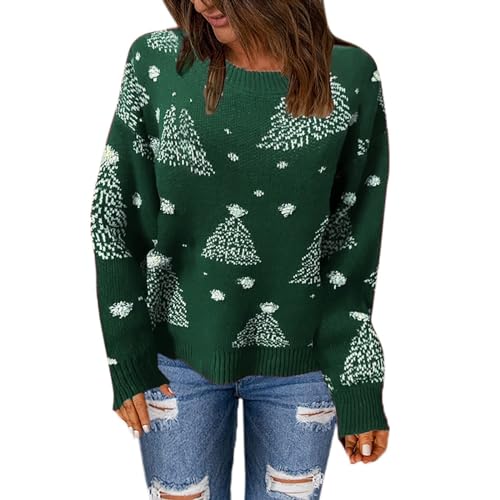  Today 2023 Ugly Christmas Sweater For Women 2023 Trendy Funny Print Knit Crewneck Sweatshirt Long Sleeve Causal Xmas Gift Pullover Friday The 13th My Orders Lightning Clearance Deals