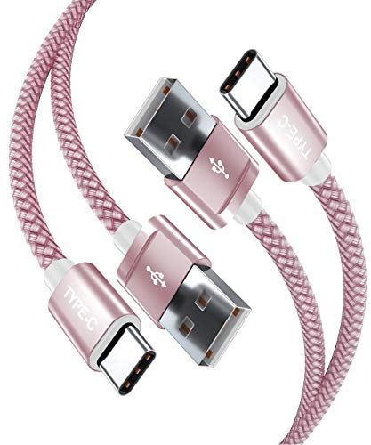 Basesailor USB Type C Charger Cable 3.3FT 2Pack,Charging Cord for Kindle Fire HD 7 2022 12th,10 9th 2019,8 10th 2020,Paperwhite 11th 2021 Generation,Samsung Galaxy A03s,A51,A52,A53,A12 A13,A32 A33,A42