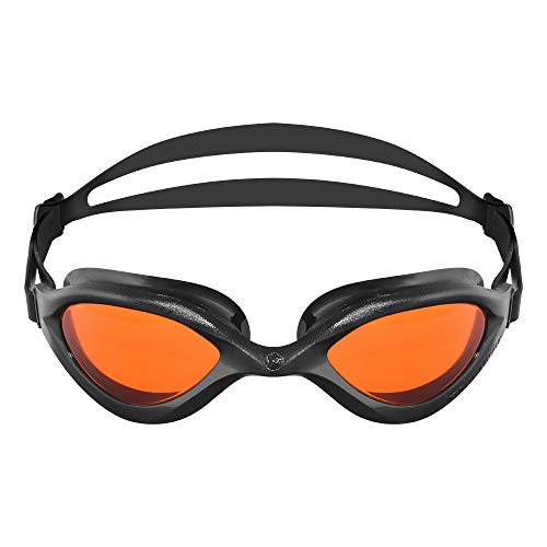 Barracuda Bliss Swim Goggle, One-Piece Frame for Adults (73320) ORG