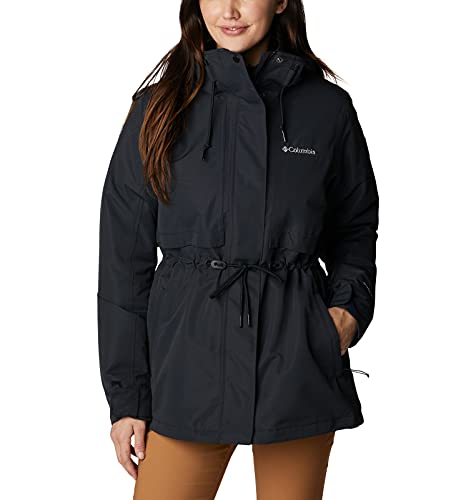 Columbia Women's Drop Ridge Interchange Jacket, Black, Large