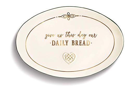 Grasslands Road Give Us This Day Our Daily Bread Celtic Plate, 8' x 12'
