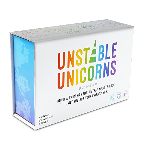 Unstable Games - Unstable Unicorns Card Game - A strategic card game and party game for adults & teens