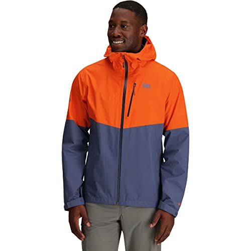 Outdoor Research Men’s Foray II Jacket – Waterproof & Windproof Hooded Rain Coat