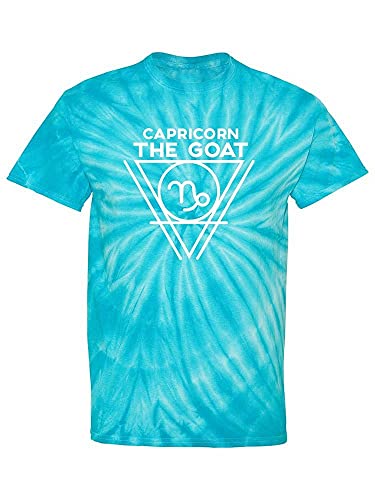 Capricorn The Goat Tie-Dye Cyclone Women's -SmartPrintsInk Designs