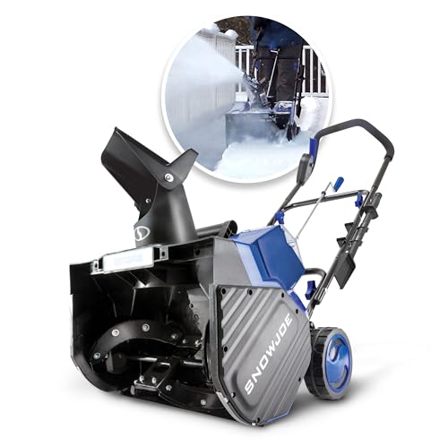 Snow Joe 24V-X2-SB18-TV1 24-Volt IONMAX Snow Blower Bundle (w/ 2 x 4.0-Ah Batteries, Dual Port Charger, Cover, Ice Dozer)