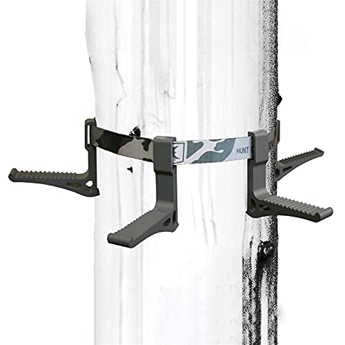 Hawk Hunting Climbing Saddle Safety Aluminum Portable Compact Monkey Bar 4 Steps Set