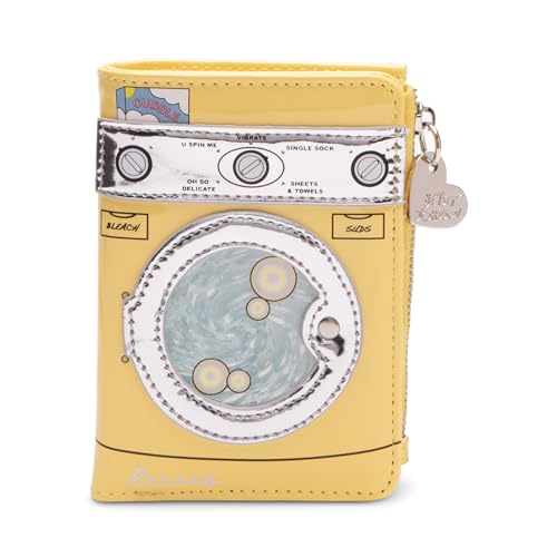 Betsey Johnson Spin Me Bifold Wallet, Yellow