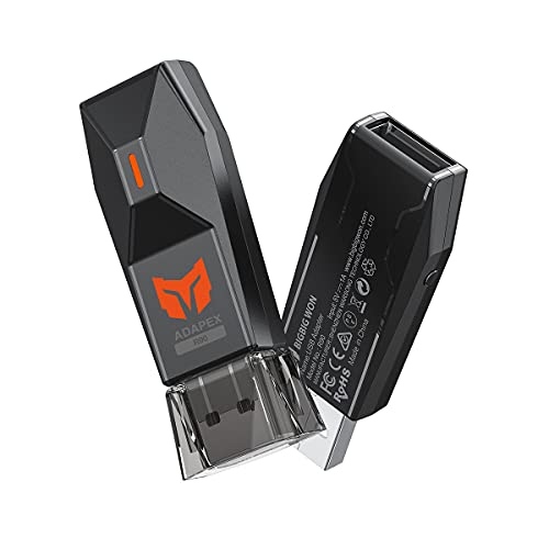 BIGBIG WON Controller Adapters, R90 Wired Controller Adapter for Xbox Series X|S/Xbox One/One X|S/Xbox Elite Series/Elite Series 2/PS5/PS4 Wired Console Adapter for Switch/PS4/PC Win11&10 (1 Piece)