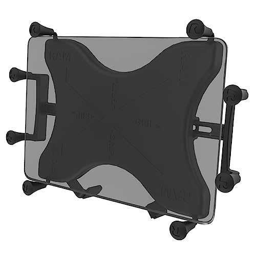 RAM Mounts RAM-HOL-UN9U X-Grip Universal Holder for 9'-10' Tablets Compatible with RAM B 1' and C 1.5' Size Round Ball Bases