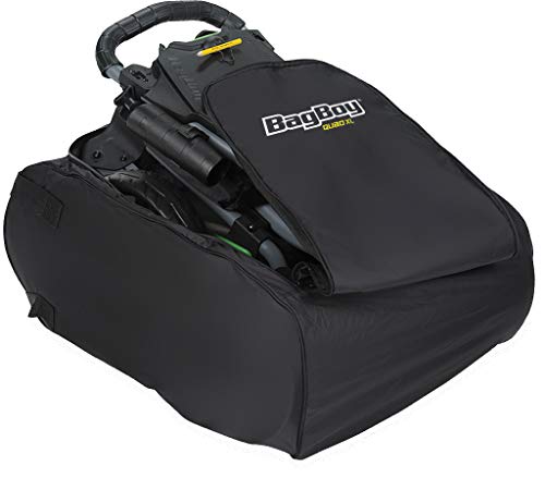 Bag Boy Carry Bag Quad Black, 9.84' L x 11.42' W x 24.41' H