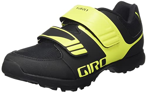 Giro Berm Cycling Shoe - Men's Black/Citron Green 44