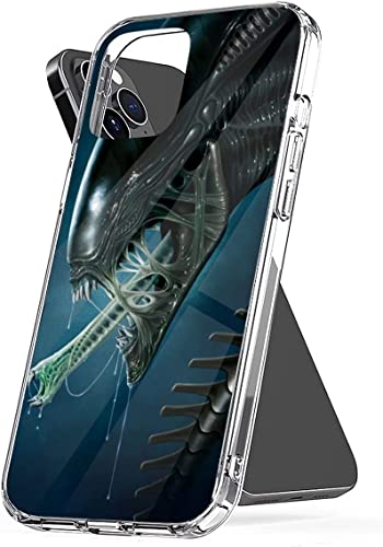 Case Cover Alien Clear Xenomorph Compatible with Samsung Galaxy iPhone 6 6s 7 8 X Xs Xr Plus 11 12 13 14 Pro Max Mini Se 2020 Pc