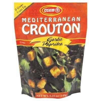 OSEM CROUTON GARLIC PAPRIKA, 5.25 OZ