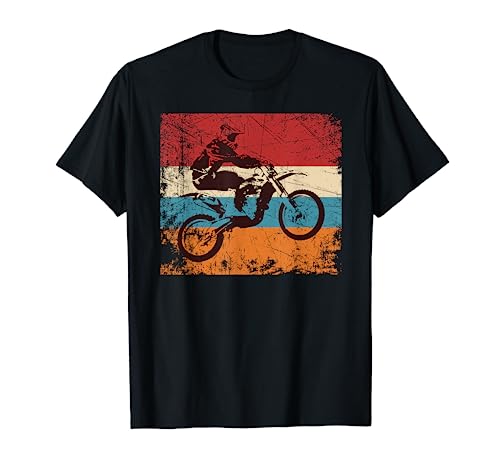 Retro Off Road Motorcycle Motocross Enduro T-Shirt Gift T-Shirt