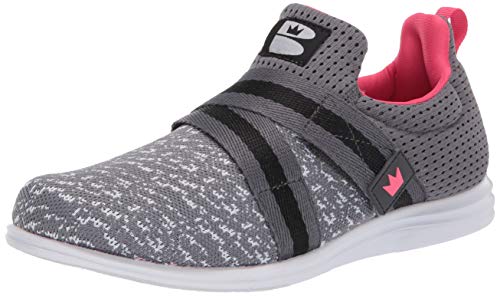 Brunswick Versa Grey/Pink Ladies Size 8.5