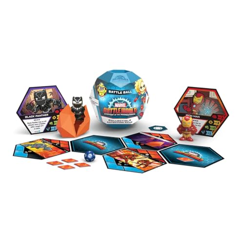 Funko Marvel Battleworld: Battle Ball Series 1 - Collectible Adventure Game, Ages 6 and Up