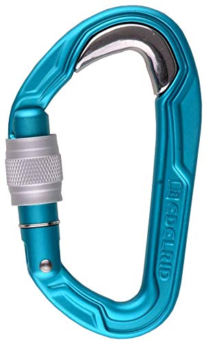 EDELRID Bulletproof Locking Carabiner - Icemint Screwgate