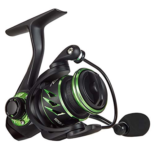 Piscifun Viper X Spinning Reel, Ultralight 5.2:1 High Speed Spinning Fishing Reel, 10+1BB, Carbon Fiber 33 LB Max Drag,500 Series