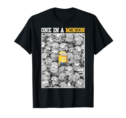 Despicable Me Minions One In A Minion Color Pop Portrait T-Shirt