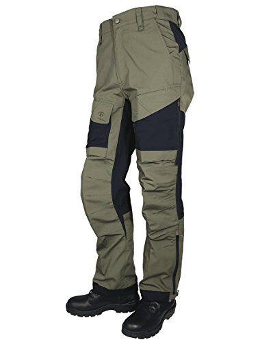TRU-SPEC Men's 24-7 Series Xpedition Pant, Ranger Green/Black, 32W 30L