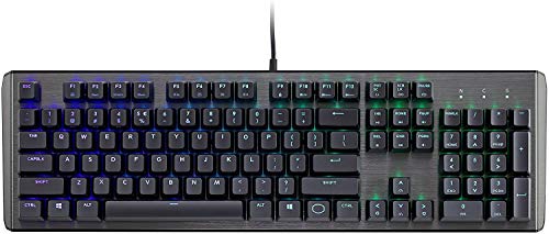 Cooler Master CK550 Gaming Mechanical Keyboard with RGB Backlighting, On-the-Fly Controls, and Hybrid Key Rollover