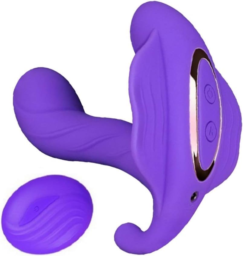JRINK Squirrel Sucking Toys Rechargeable Adult Toys for Women - Female Sex Pleasure Devices Purple Powerful Tongue Sucking and Licking G Sucking Toys for Female Couples Panty Stimulation 5Y