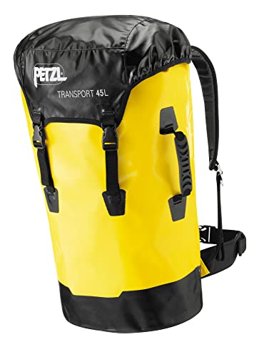 PETZL, Transport Pack, Yellow/Gray/Black, 45 liters