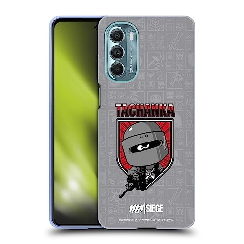 Head Case Designs Officially Licensed Tom Clancy's Rainbow Six Siege Tachanka Chibi Operators Soft Gel Case Compatible with Motorola Moto G Stylus 5G (2022)