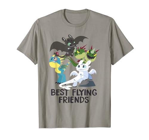 How to Train Your Dragon 3 Hidden World Best Friends T-Shirt