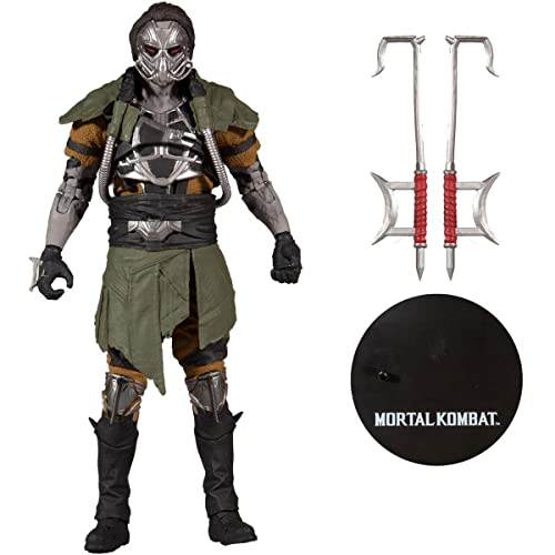 McFarlane Toys Mortal Kombat Kabal: Hooked Up Skin 7' Action Figure